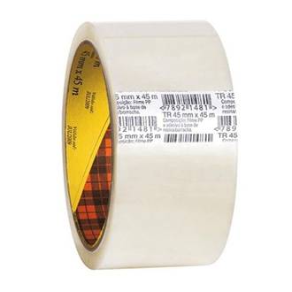 FITA DE EMPACOTAMENTO 45X45 5802 - TRANSPARENTE - UN - 3M