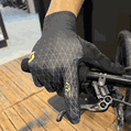 Luva Scott Dedo Longo RC Pro Unissex Preta E Fluor