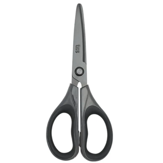 TESOURA AÇO INOX 17,5CM 911032 - HOLIC ALL BLACK - UN - TRIS