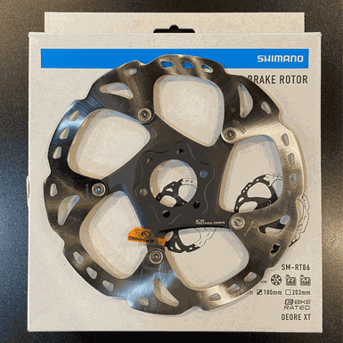 Disco Rotor para Freio Shimano Original XT SM-RT86 Parafusos