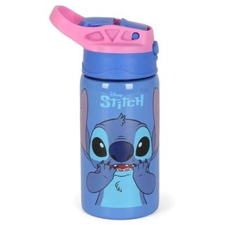 GARRAFA AÇO INOX STITCH 500ML - GF56183SC - AZUL - UN - LUXCEL