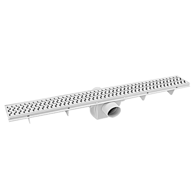 RALO LINEAR COM SIFONAGEM E SAÍDA LATERAL AMANCO 70 CM GR.VAZADA