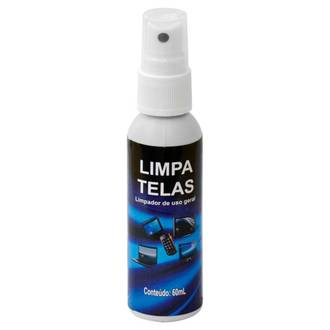 LIMPA TELAS C/FLANELA CLEAN 60ML - UN - IMPLASTEC