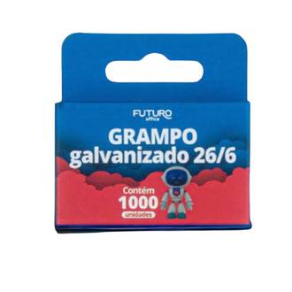 GRAMPO GALVANIZADO 26/6 C/1000 - FO262202 - UN - FUTURO