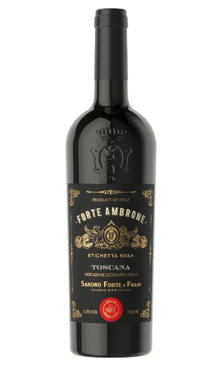 Vinho Forte Ambrone Toscana Etiqueta Negra 750ml