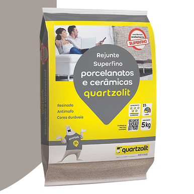 REJUNTE PORCELANATOS QUARTZOLIT CINZA OUTONO 5.0KG