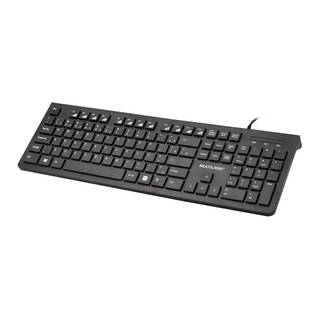 TECLADO C/FIO USB MULTIMIDIA SLIM - TC294 - PRETO - UN - MULTILASER