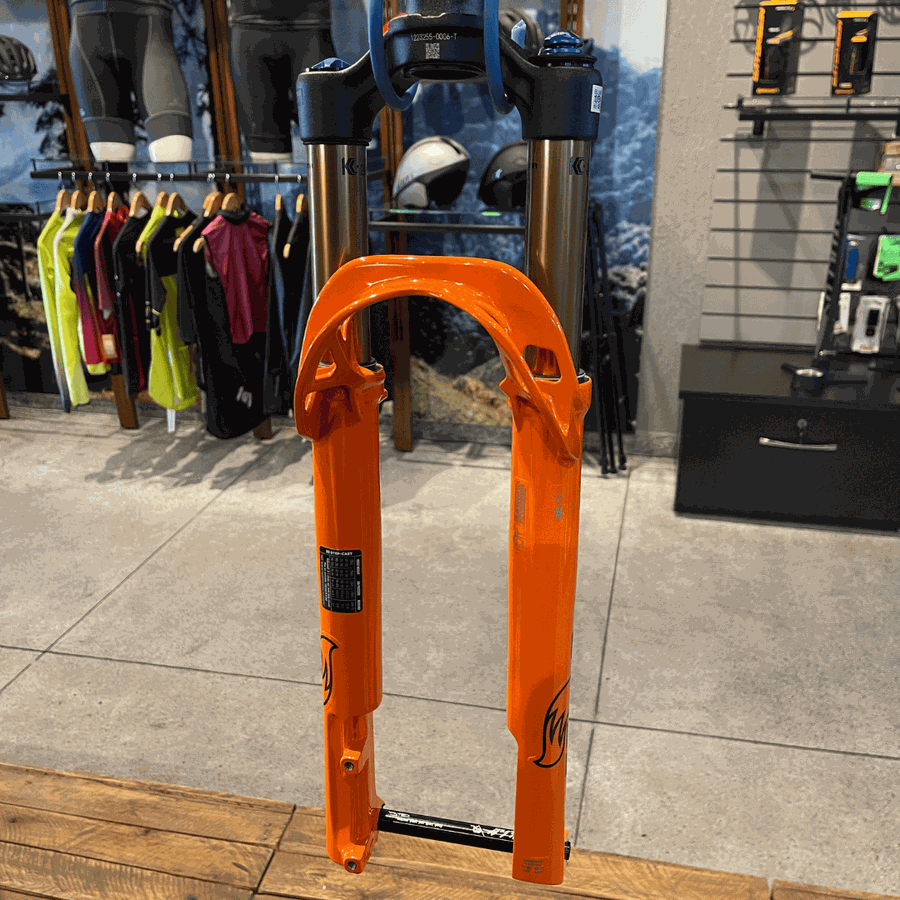 Garfo de Suspensão Fox Kashima Original 32 Laranja 100mm