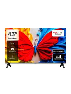 SMART TV QLED 43 FULL HD GOOGLE TV - 3061400 - 43S5K - PRETO - UN - TCL