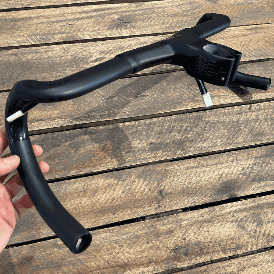 Guidão integrado Syncros Creston IC SL X para bike Addict Gravel