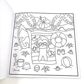 LIVRO DE COLORIR SUNNY DAYS - UN - CIRANDA CULTURAL