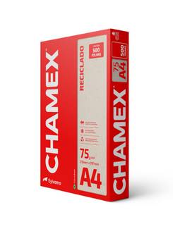 PAPEL CHAMEX ECO RECICLADO 75G 500FLS - A4 - UN - CHAMEX