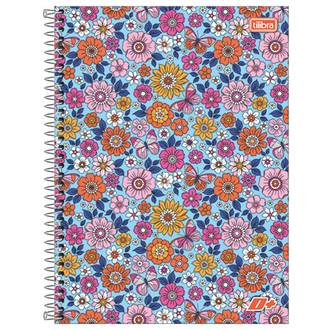 CADERNO UNIV CAPA DURA 10X1 200FLS - MAIS+ FEM - UN - TILIBRA