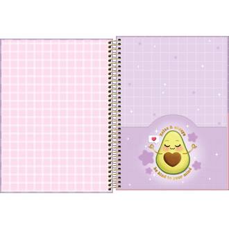 CADERNO UNIV CAPA DURA 1X1 80FLS - ABACUTE - UN - TILIBRA
