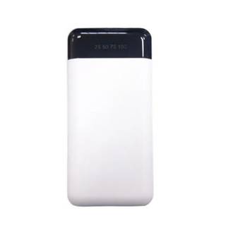 CARREGADOR PORTATIL 20000MAH BT-2020 - BRANCO - UN - MAKETECH