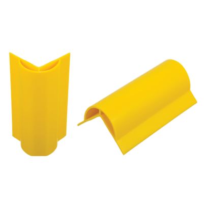 CANTONEIRA FLEX 40x40 0,60m  AMARELO 911 TEC