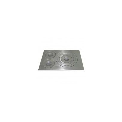CHAPA FOGAO MATO 75x45 3F POL IANY