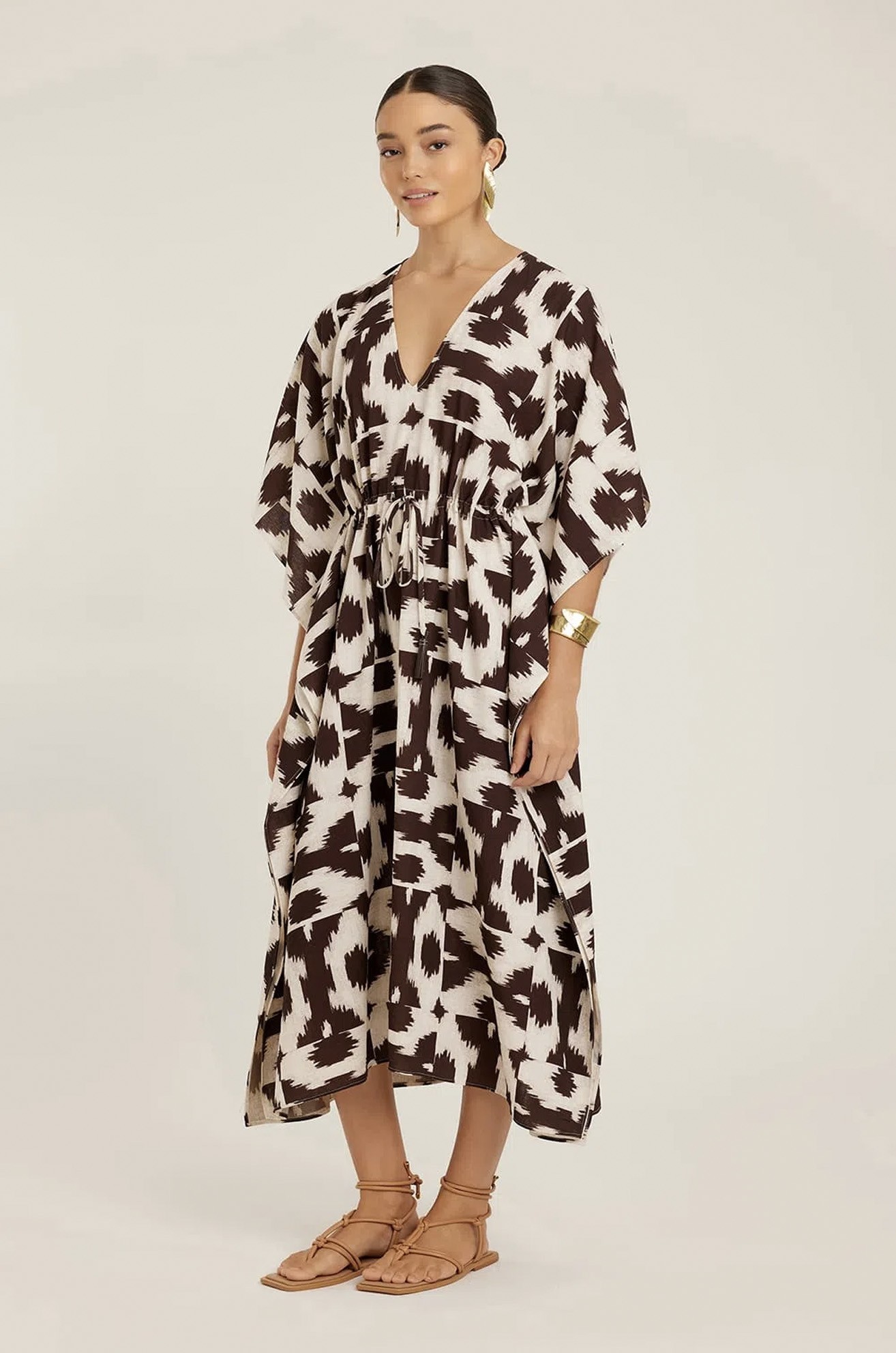 Kaftan amarração cintura puglia