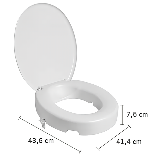 ASSENTO SANITÁRIO ELEVADO COM TAMPA E TRAVA ASTRA BR1