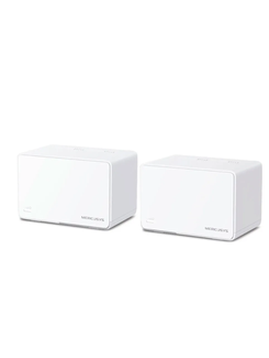 CONJUNTO ROTEADOR WIFI MESH C/2 - HALO H80X - AX3000 - BRANCO - UN - MERCUSYS