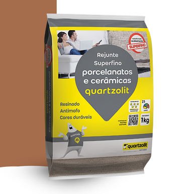 REJUNTE PORCELANATOS QUARTZOLIT MARROM CANELA 1.0KG