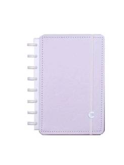 CADERNO INTELIGENTE A5 CIA52080 - LILAS PASTEL - UN - CADERNO INTELIGENTE