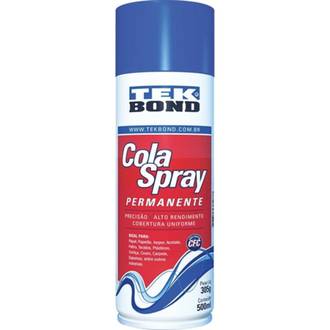 COLA SPRAY PERMANENTE 305G/500ML - UN - TEKBOND