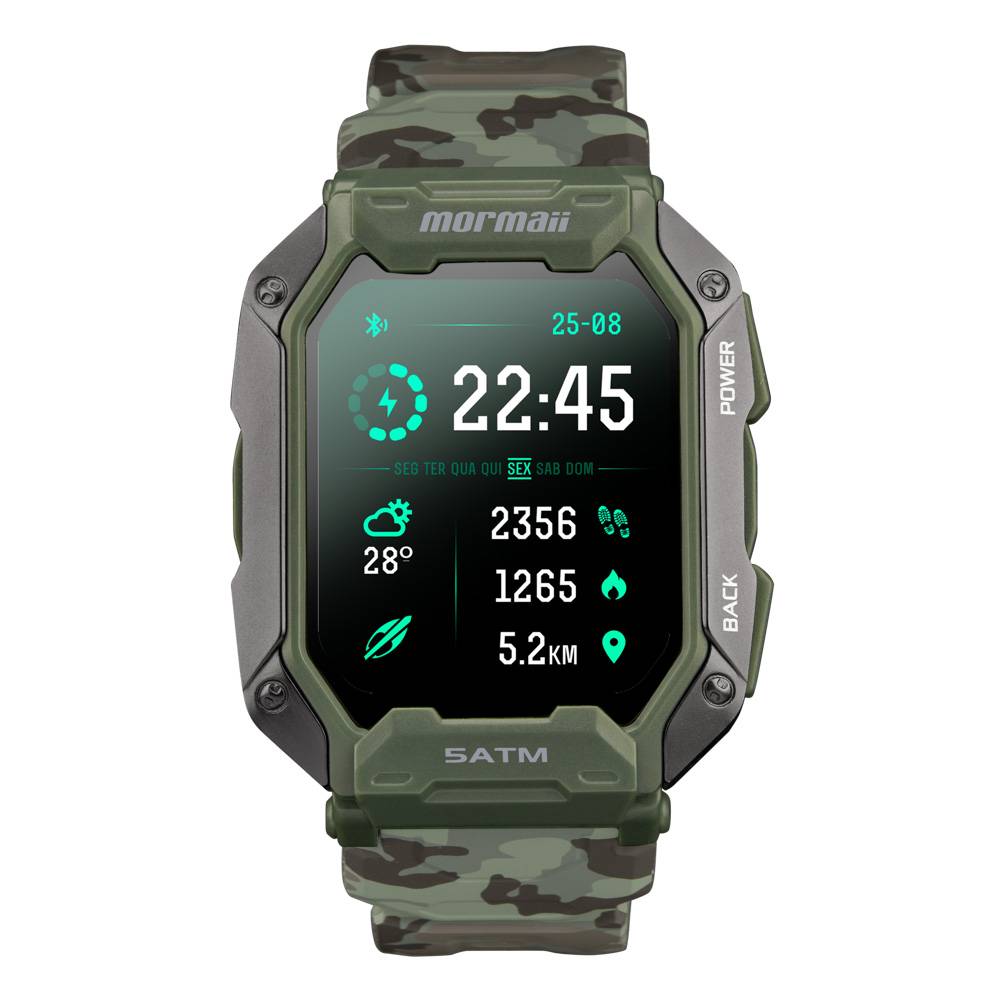 Smartwatch Mormaii FORCE: Potência e Durabilidade para Desafiar Limites