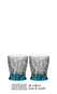 Kit Riedel Tumbler Whisky em Caixa de Madeira (azul)