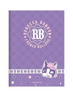 CADERNO BROCHURAO CAPA DURA 80FLS - REBECCA BOMBOM - PCT 5 - ANIMATIVA
