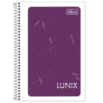CADERNETA ESPIRAL CAPA DURA 80FLS - LUNIX - UN - TILIBRA