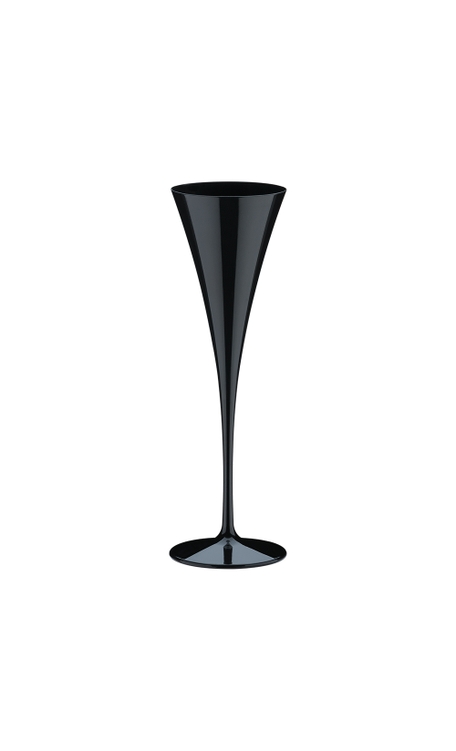 Taça para espumante Boccati 125ml (preta)