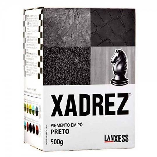 PIGMENTO EM PÓ XADREZ  PRETO 500g