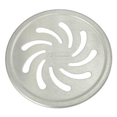 GRELHA VORTICE DE INOX AMANCO 150 MM REDONDA