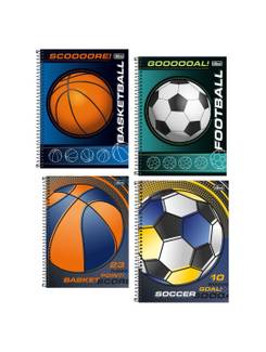 CADERNO UNIV CAPA DURA 1X1 80FLS - SCORE - PCT 4 - TILIBRA