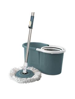 CONJUNTO MOP ROTATIVO COMPACT C/ BALDE 9L+CESTO+REFIL - UN - NOBRE