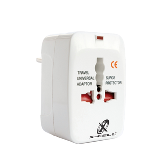 ADAPTADOR TOMADA UNIVERSAL XC-ADP-58  - BRANCO - UN - X-CELL