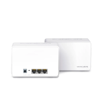 CONJUNTO ROTEADOR WIFI MESH C/2 - HALO H80X - AX3000 - BRANCO - UN - MERCUSYS