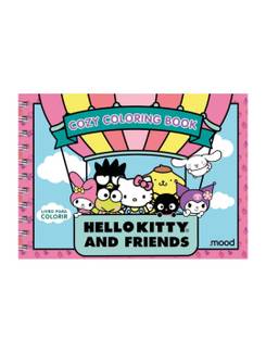 LIVRO DE COLORIR HELLO KITY AND FRIENDS - UN - CIRANDA CULTURAL