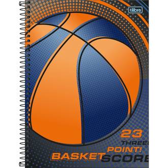 CADERNO UNIV CAPA DURA 1X1 80FLS - SCORE - UN - TILIBRA