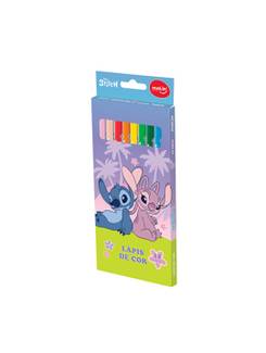 LAPIS DE COR STITCH 12 CORES - 31310 - CX 24 - MOLIN