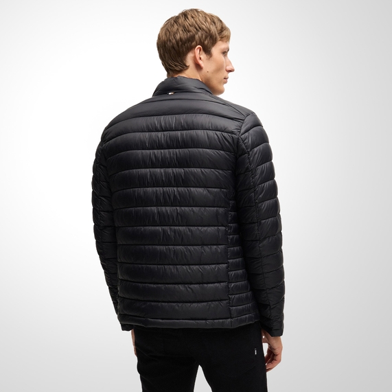 JAQUETA HUGO BOSS MASCULINA REPELENTE A ÁGUA PRETA