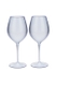 Conjunto 2 Taças para Vinho (azul cristal)
