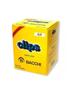 CLIPS GALVANIZADO N.8/0 C/170  - UN - BACCHI