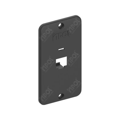 CONDULETE PLACA P/1 RJ45 3/4 PRETO  INPOL