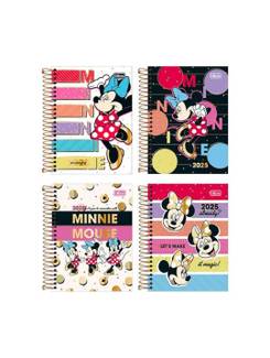 AGENDA ESPIRAL MINNIE M4 - DIARIA - UN - TILIBRA