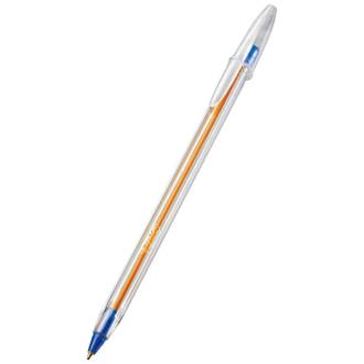 CANETA CRISTAL ESCRITA FINA 0,8MM - AZUL - UN - BIC