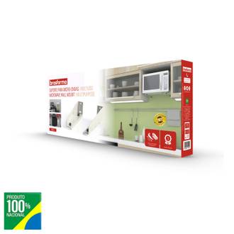 SUPORTE P/ MICROONDAS SBR5.0 - BRANCO - UN - BRASFORMA