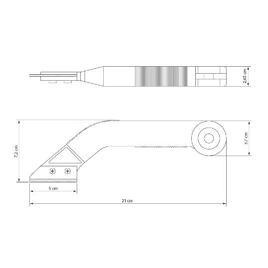 RASPADOR DE REJUNTE TRAMONTINA REF. 43383/300