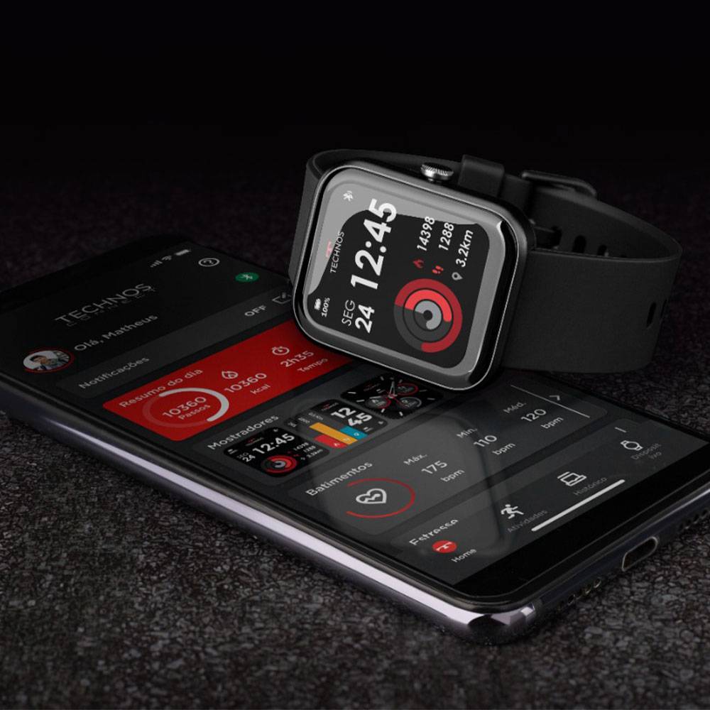 RELOGIO TECHNOS CONNECT MAX TMAXAA/5P